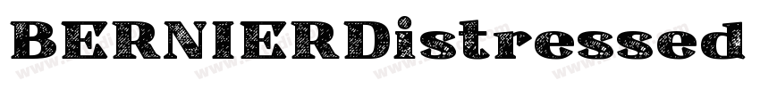 BERNIERDistressed Re字体转换